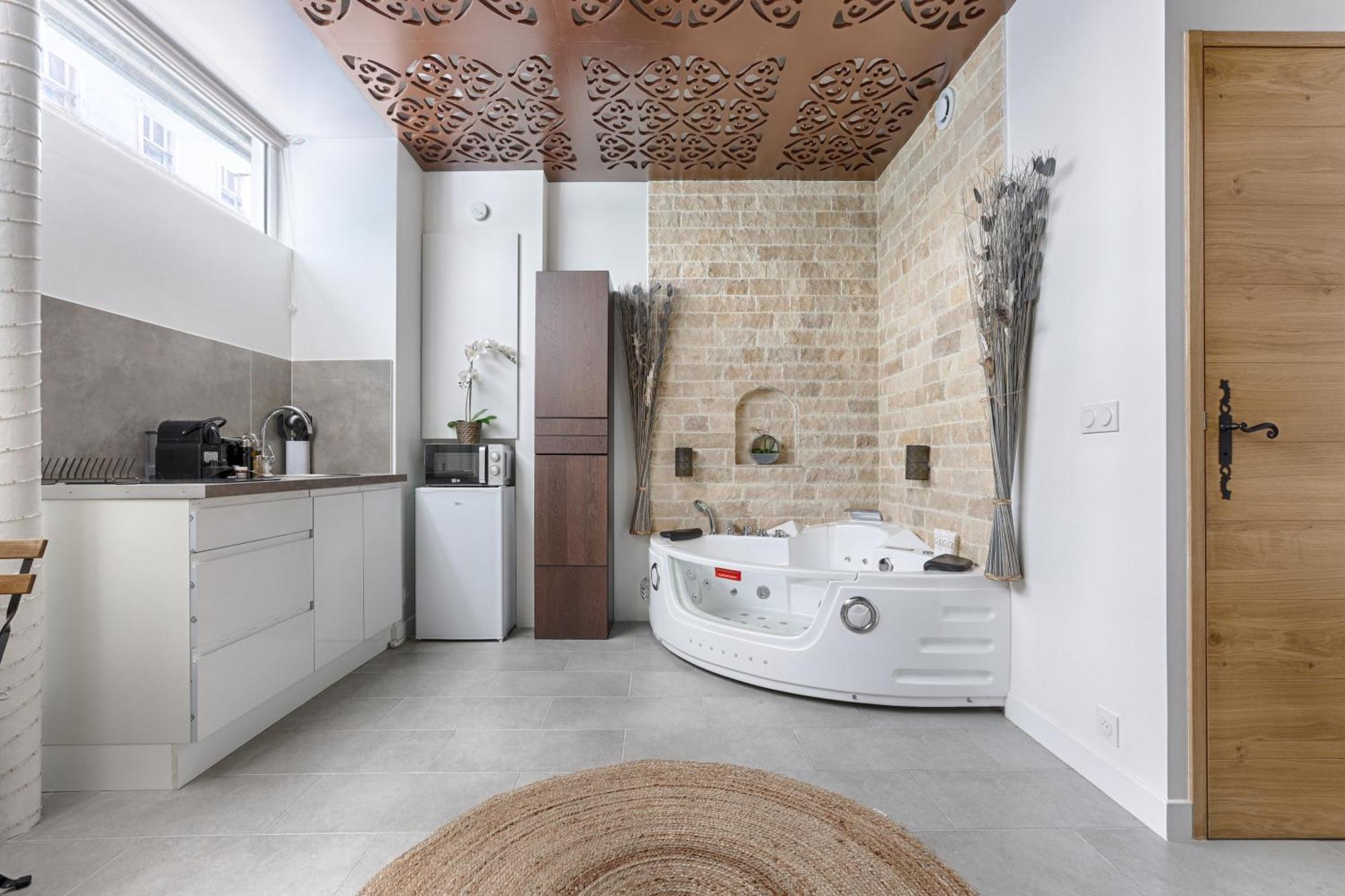 Mykeypers - Lovely Studio With Jacuzzi Paris Exteriör bild
